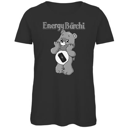 Energy Bärchi - Glücksbärchi - Damen Premium Bio T-Shirt Black