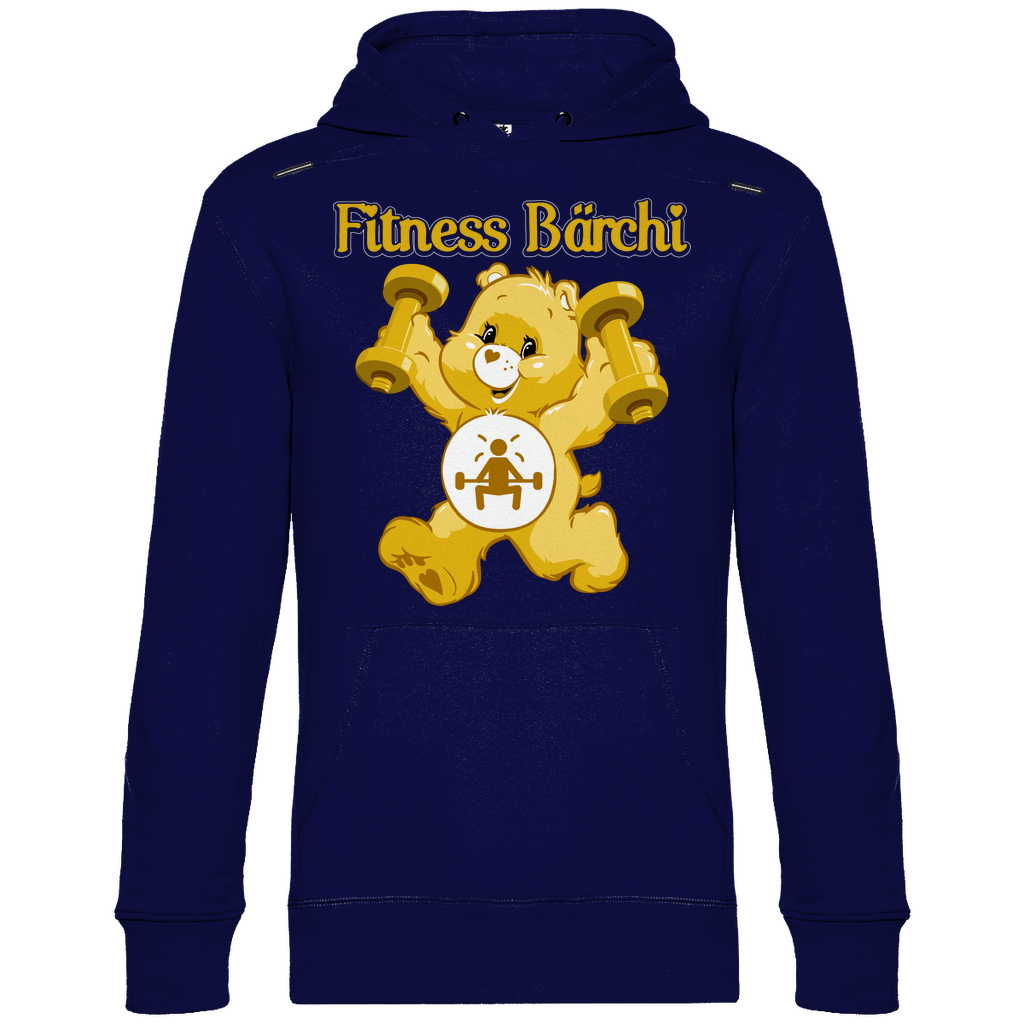 Fitness Bärchi - Glücksbärchi - Unisex Hoodie Navy Blue