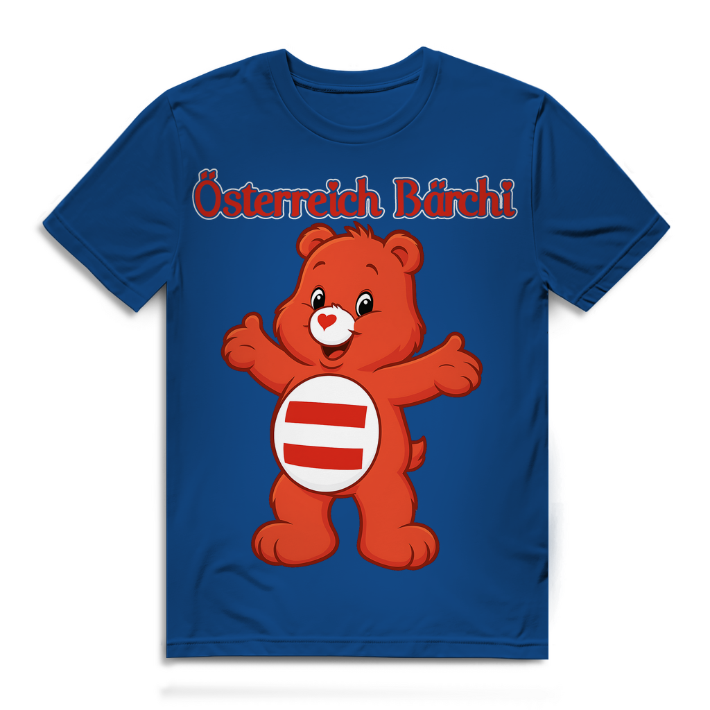 Österreich Bärchi - Glücksbärchi - Herren Premium Bio T-Shirt Royal Blue