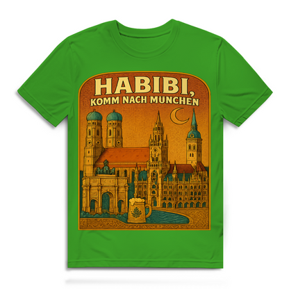 Habibi komm nach München - Herren Premium Bio T-Shirt