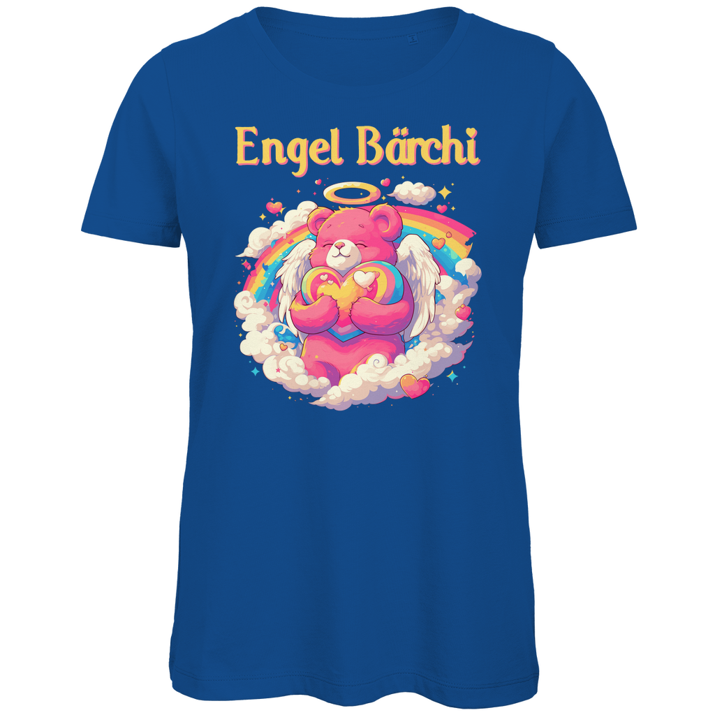Engel Bärchi - Glücksbärchi - Damen Premium Bio T-Shirt Royal Blue