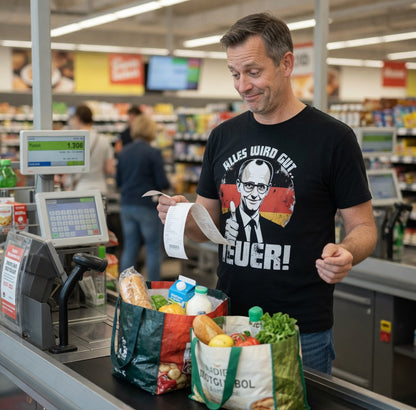 Alles wird gut Teuer - Herren T-Shirt