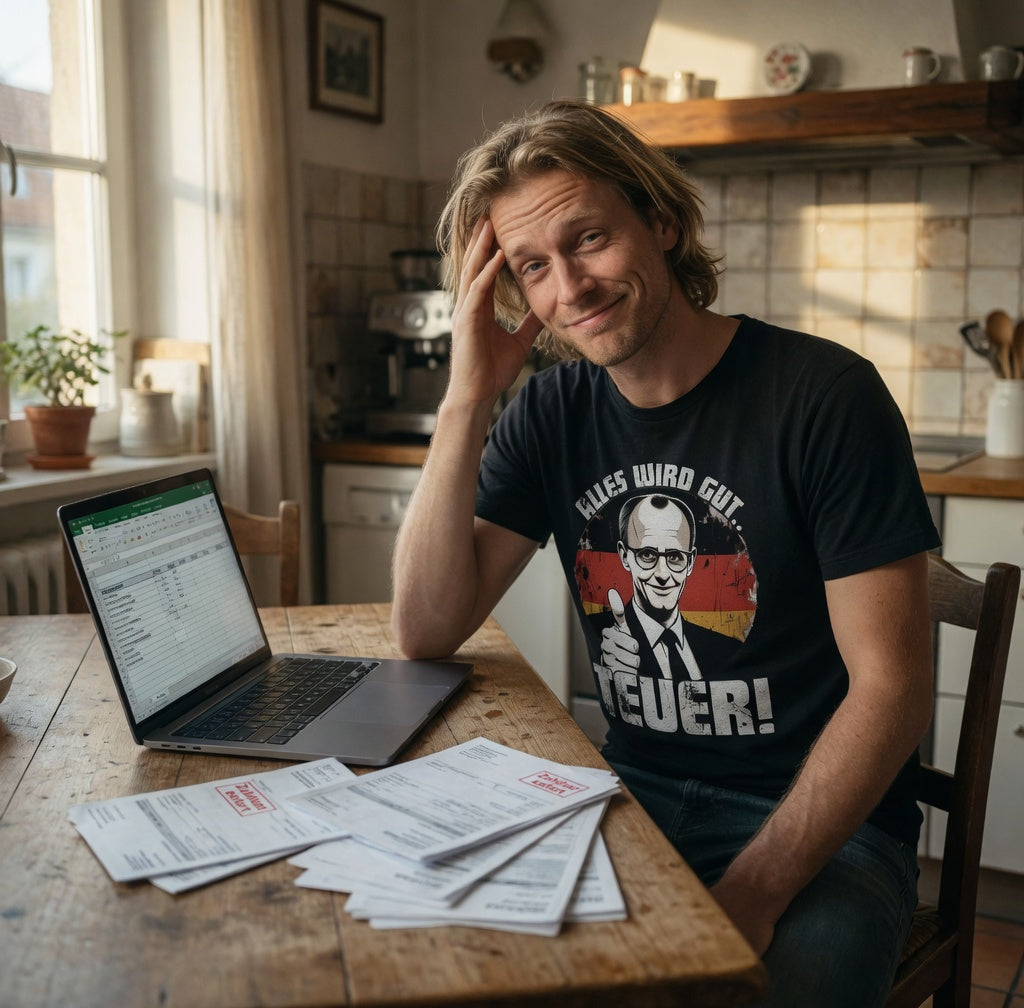 Alles wird gut Teuer - Herren T-Shirt