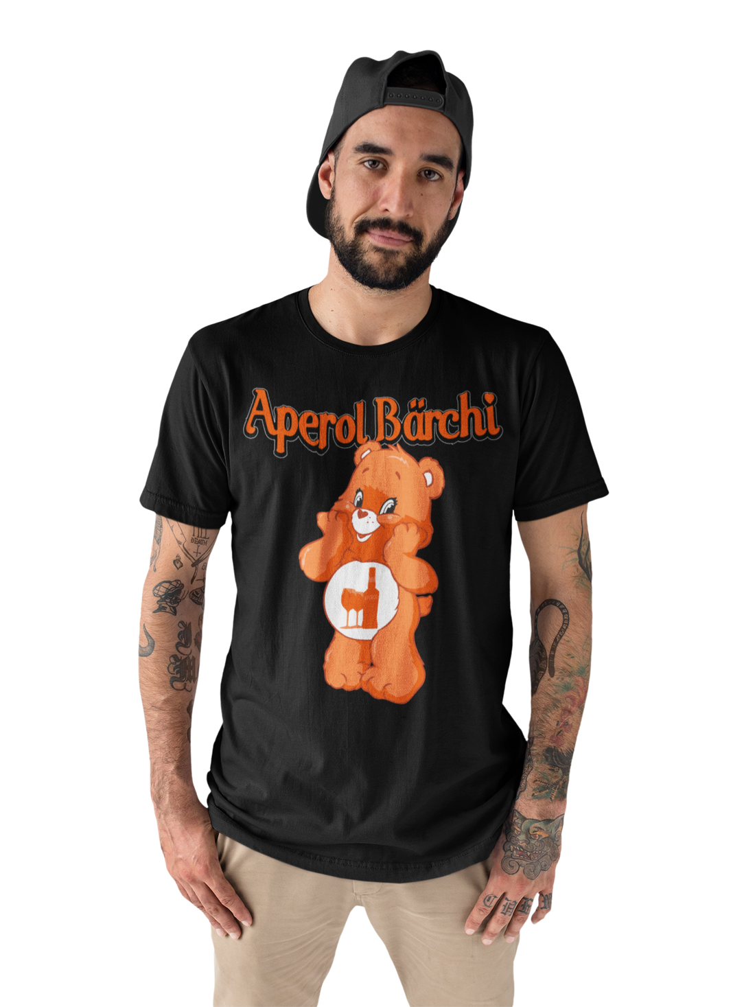Aperol Bärchi Glücksbärchi - Herren Premium Bio T-Shirt