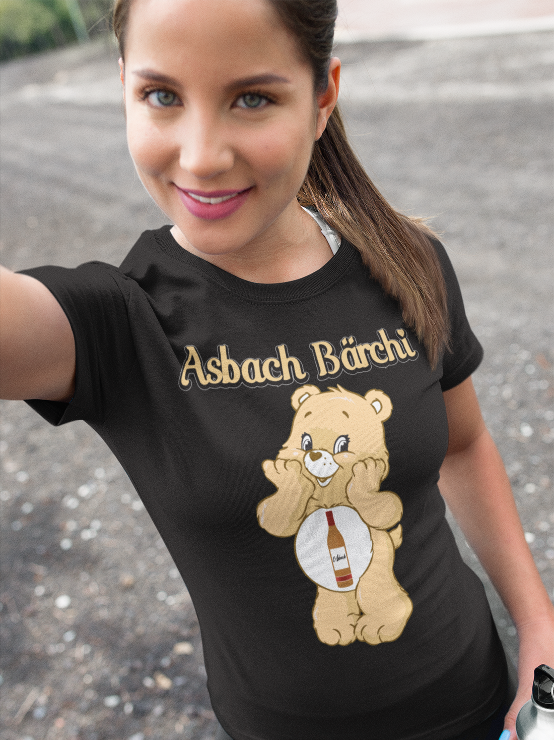Asbach Bärchi - Glücksbärchi - Damen Premium Bio T-Shirt