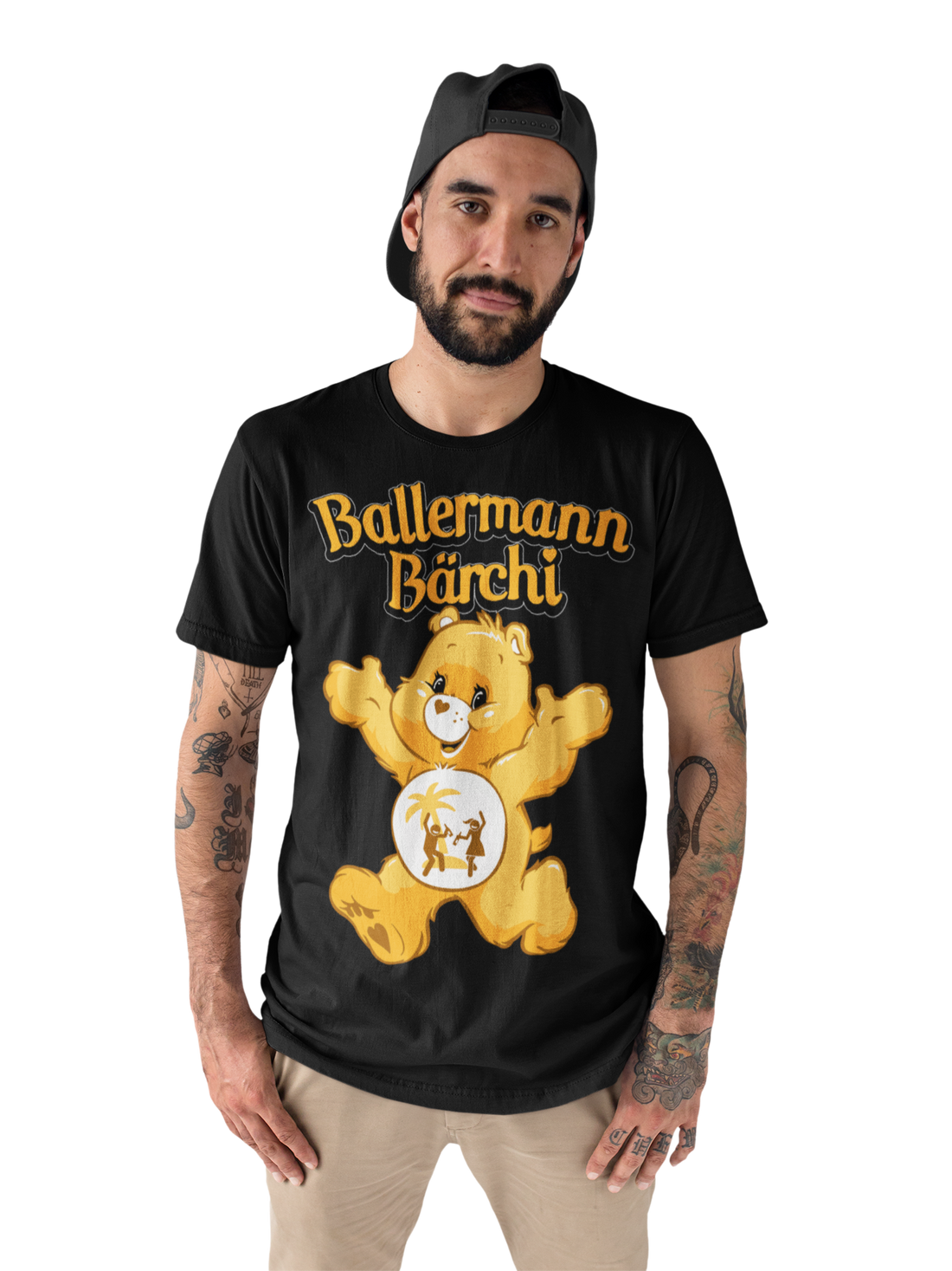 Ballermann Bärchi Glücksbärchi - Herren Premium Bio T-Shirt