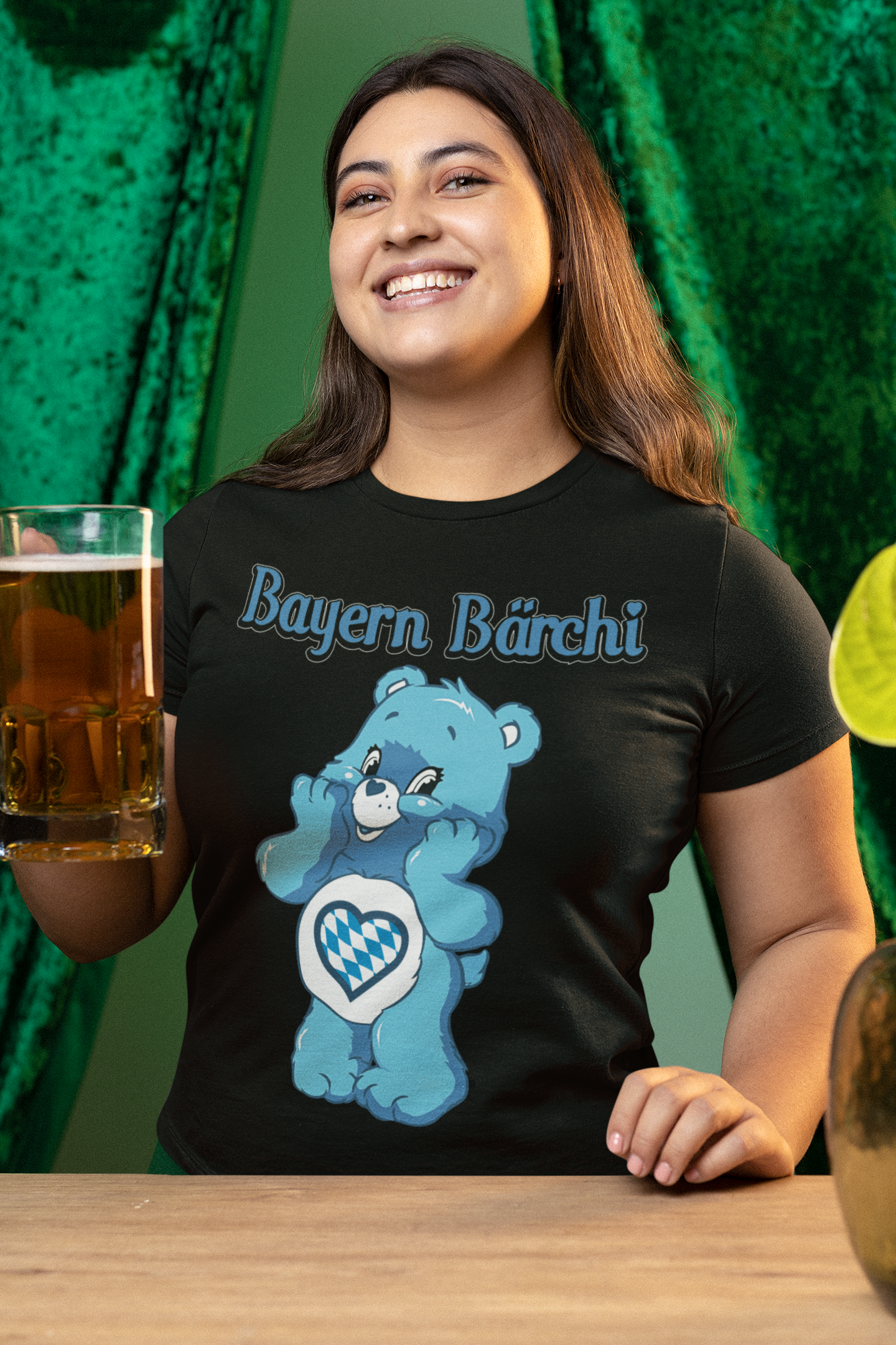 Bayern Bärchi - Glücksbärchi - Damenshirt