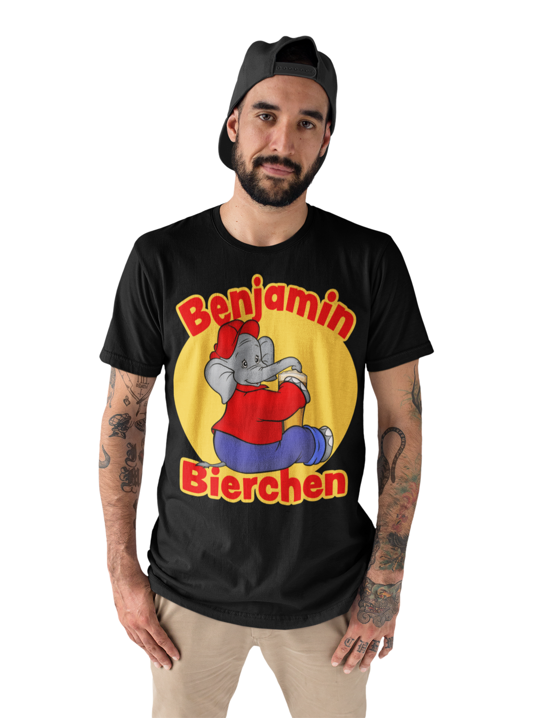 Benjamin Bierchen Blümchen - Herren Premium Bio T-Shirt