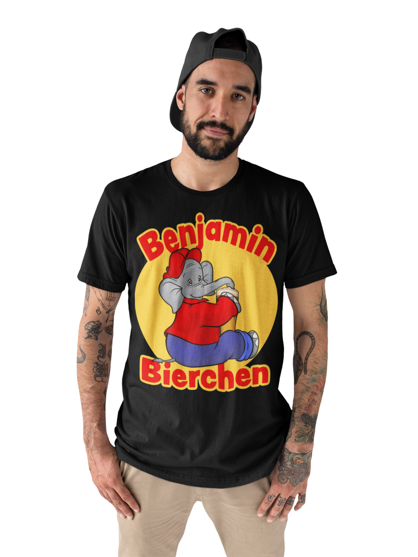 Benjamin Bierchen Blümchen - Herren Premium Bio T-Shirt