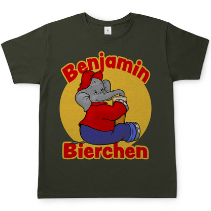Benjamin Bluemchen Bierchen - Herren Shirt Khaki