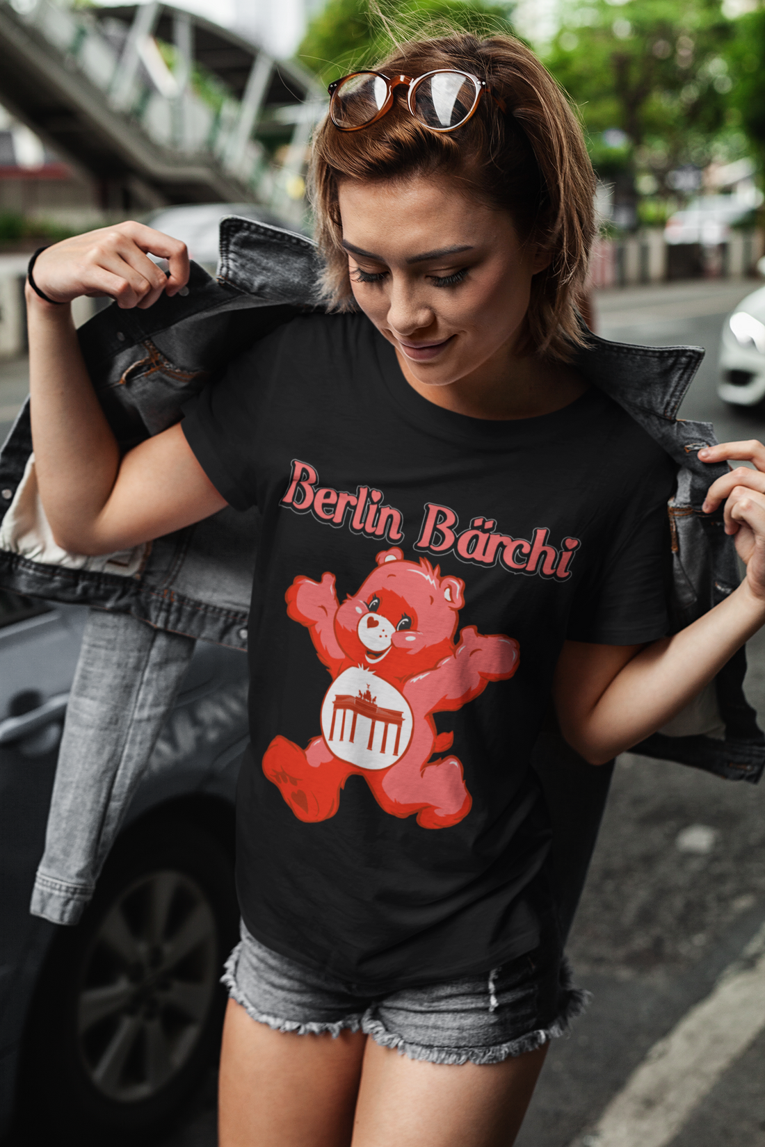 Berlin Bärchi Glücksbärchi - Damen Premium Bio T-Shirt
