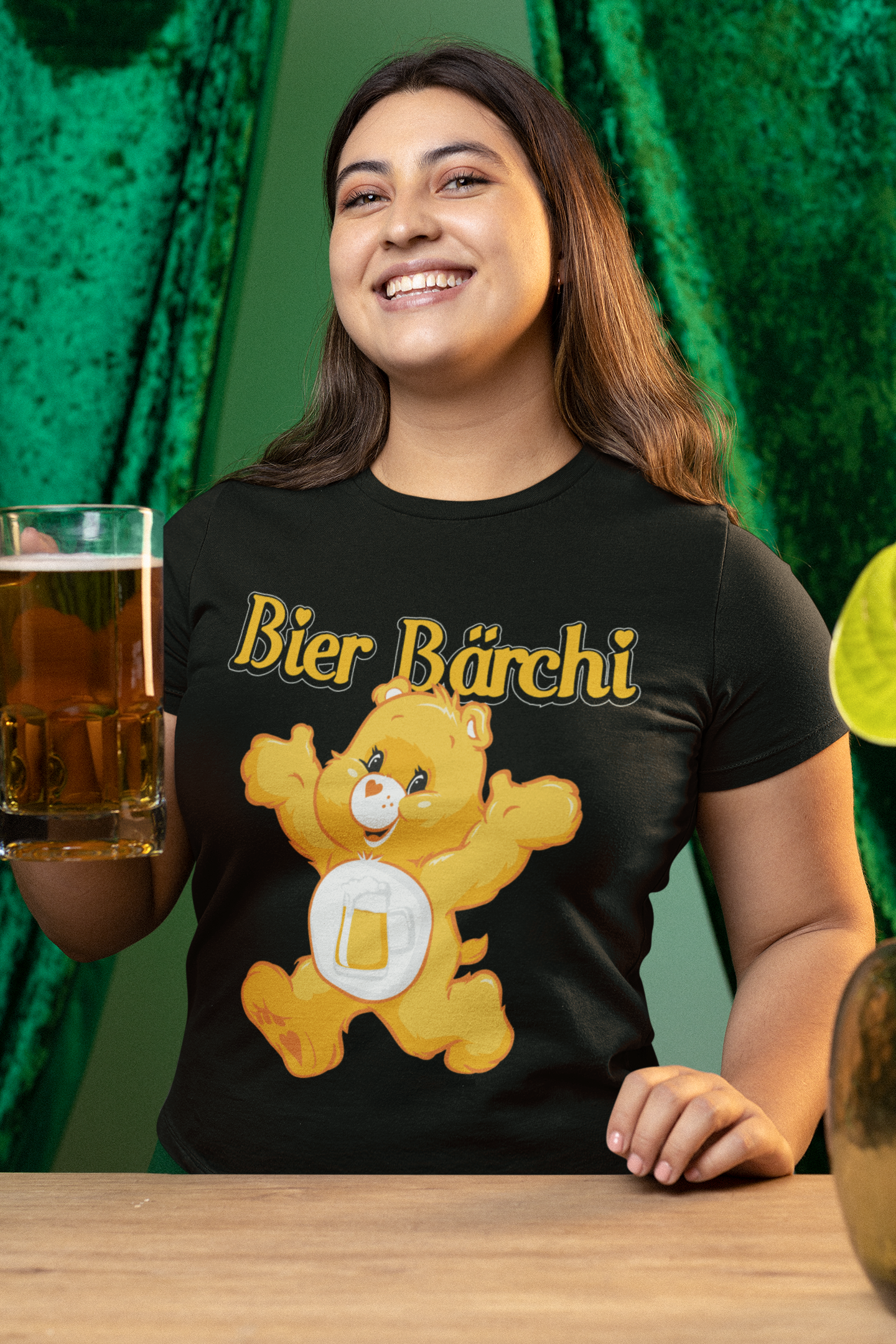 Bier Bärchi - Glücksbärchi - Damenshirt