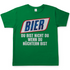 Bier du bist nicht du wenn du nuechtern bist - Herren Shirt in gruen