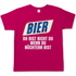 Bier du bist nicht du wenn du nuechtern bist - Herren Shirt in rosa