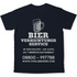 Bier vernichtungs Service - Herren Shirt in navy blau