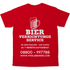 Bier vernichtungs Service - Herren Shirt in rot