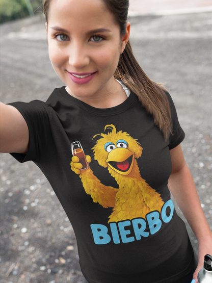 Bierbo Bibo Sesamstraße Bier - Damen Premium Bio T-Shirt