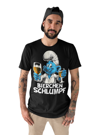 Bierchen Bier Schlumpf - Herren Premium Bio T-Shirt