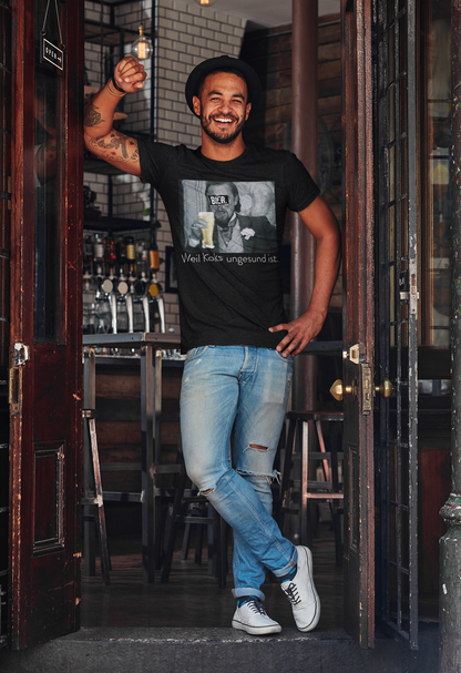 Leonardo DiCaprio - Bier weil Koks ungesund ist - Herren Shirt