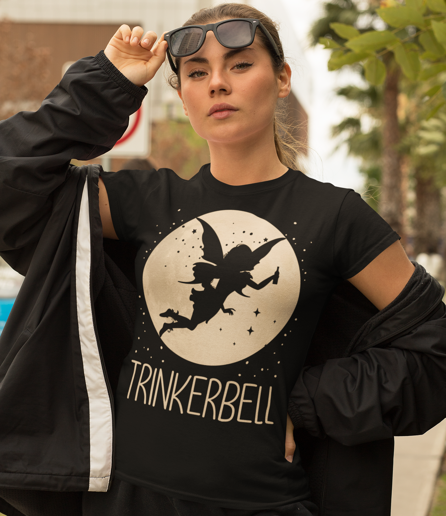 Mond Prinzessin - Trinkerbell - Damenshirt