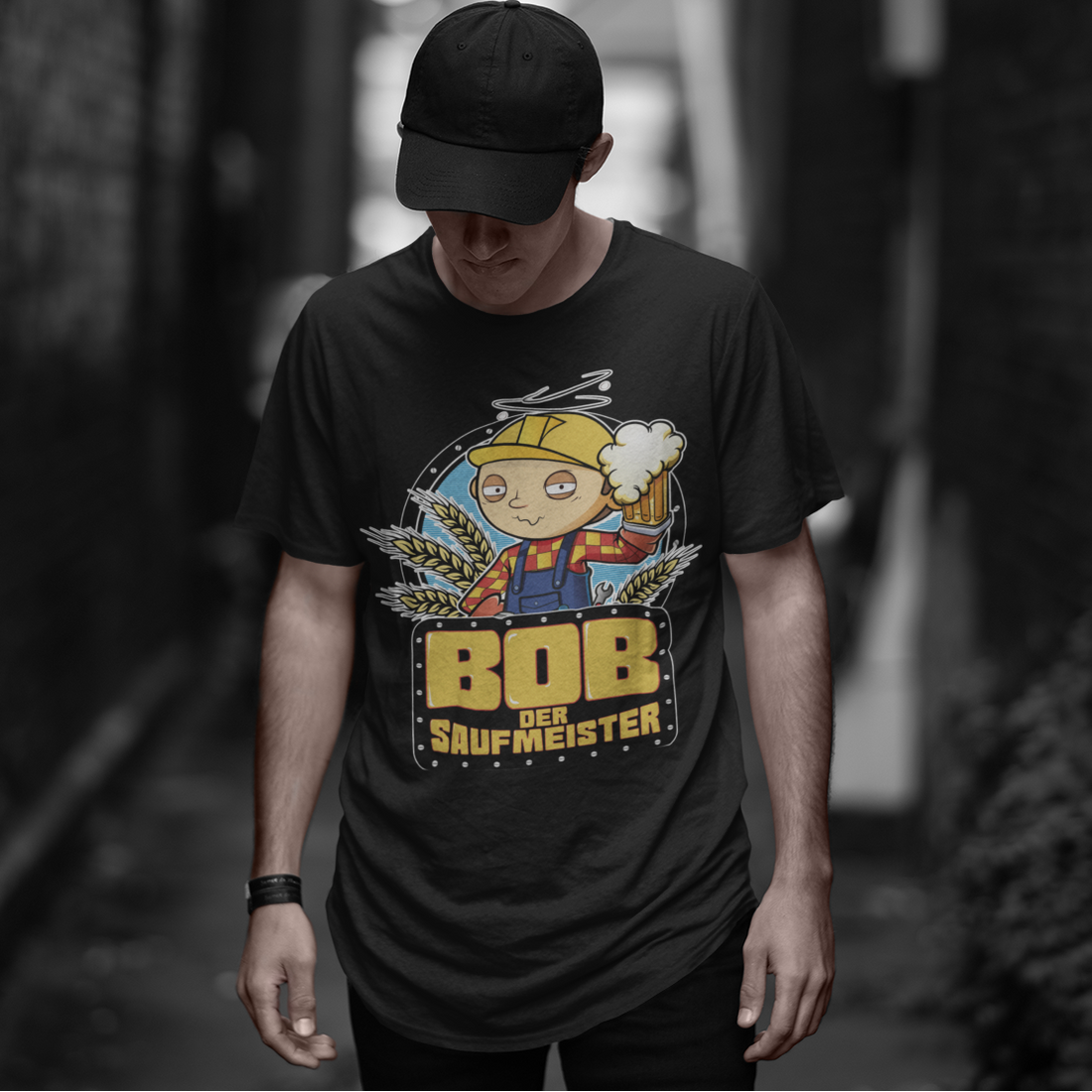Bob der Baumeister Saufmeister - Herren Shirt
