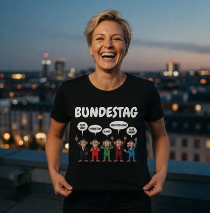 Bundestag voller Affen - Damen Premium Bio T-Shirt