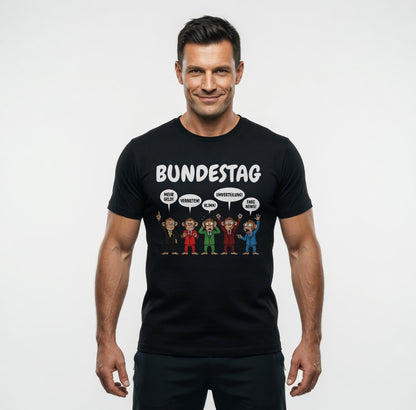 Bundestag voller Affen - Herren T-Shirt