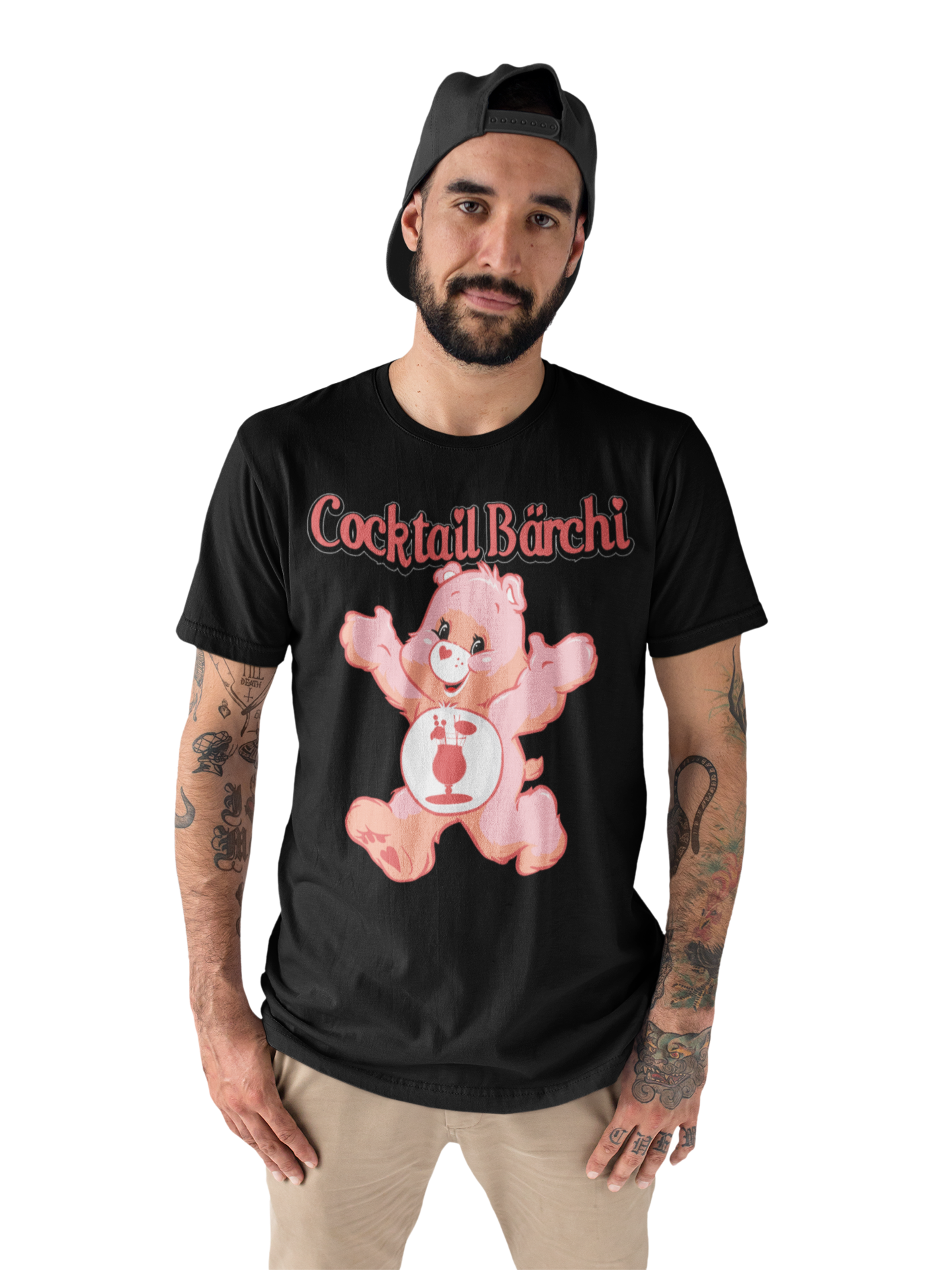 Cocktail Bärchi Glücksbärchi - Herren Premium Bio T-Shirt