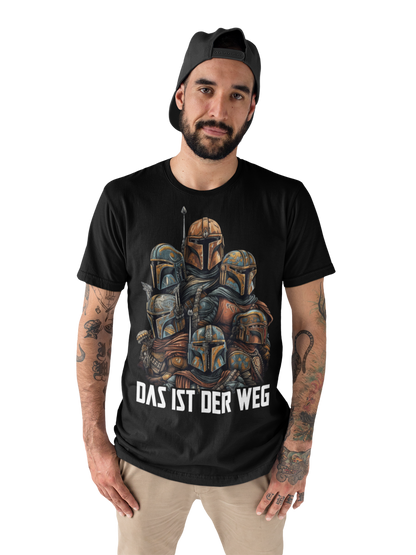 Das ist der Weg Mandalorianer Gruppe - Herren Premium Bio T-Shirt