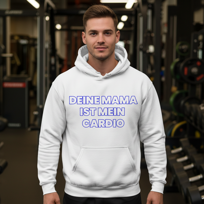 Deine Mama ist mein Cardio - Herren Hoodie