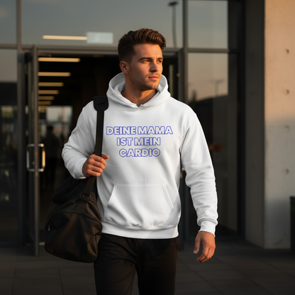 Deine Mama ist mein Cardio - Herren Hoodie