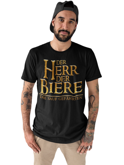 Der Herr der Biere die Sauf Gefährten - Herren Premium Bio T-Shirt