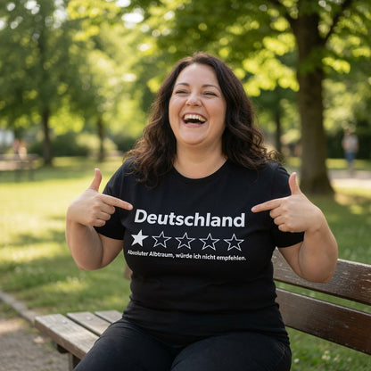 Deutschland 1 Stern absoluter Albtraum - Damen Premium Bio T-Shirt