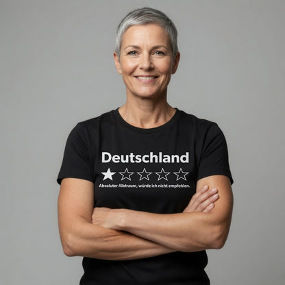 Deutschland 1 Stern absoluter Albtraum - Damen Premium Bio T-Shirt