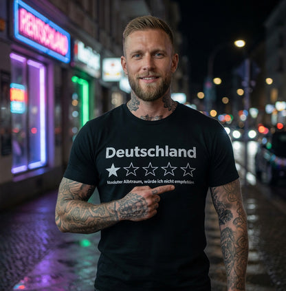 Deutschland 1 Stern absoluter Albtraum - Herren T-Shirt