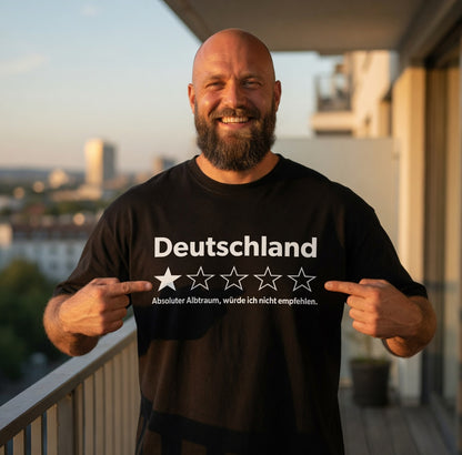 Deutschland 1 Stern absoluter Albtraum - Jack and Jones Oversize T-Shirt