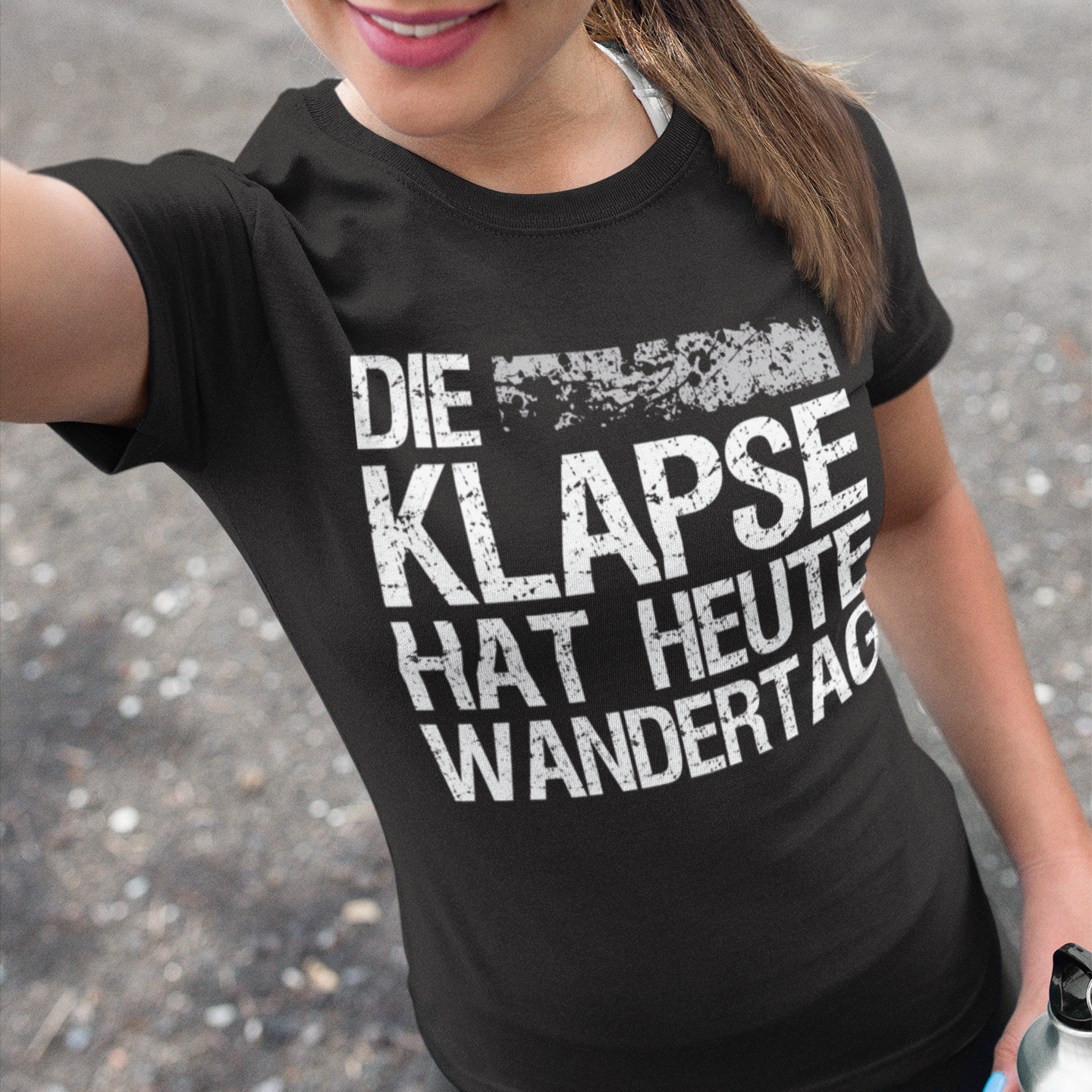 Die Klapse hat heute Wandertag - Damen Premium Bio T-Shirt