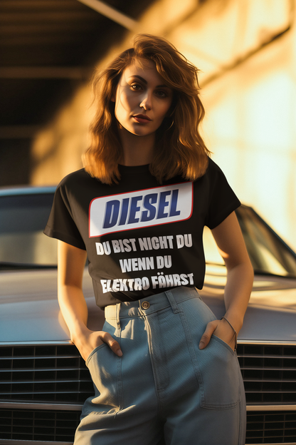 Diesel du bist nicht du wenn du Elektro fährst - Damen Premium Bio T-Shirt