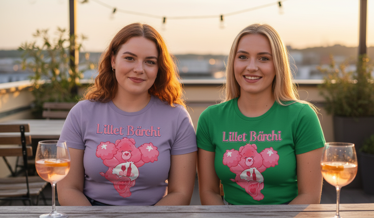 Lillet Bärchi - Glücksbärchi - Damenshirt