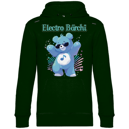 Electro Bärchi - Glücksbärchi - Unisex Hoodie in bottle green