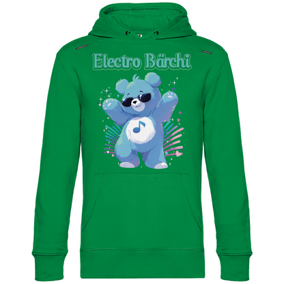Electro Bärchi - Glücksbärchi - Unisex Hoodie in green