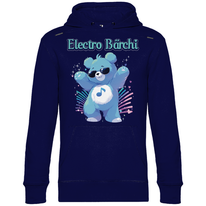 Electro Bärchi - Glücksbärchi - Unisex Hoodie in navy blue