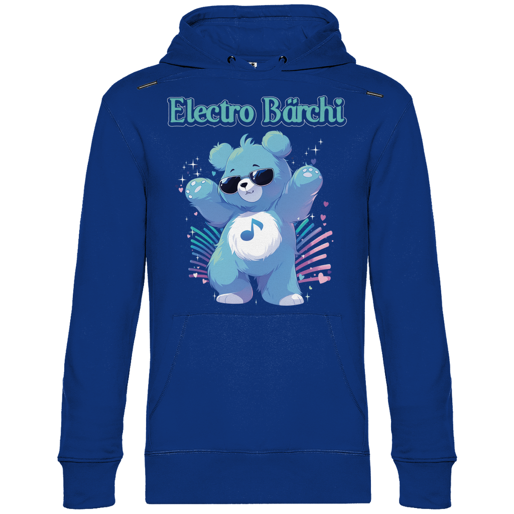 Electro Bärchi - Glücksbärchi - Unisex Hoodie Royal