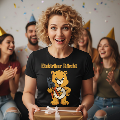 Elektriker Bärchi - Glücksbärchi - Damen Premium Bio T-Shirt