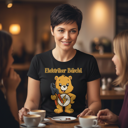 Elektriker Bärchi - Glücksbärchi - Damen Premium Bio T-Shirt