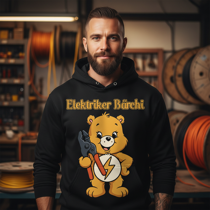 Elektriker Bärchi - Glücksbärchi - Herren Premium Bio Hoodie