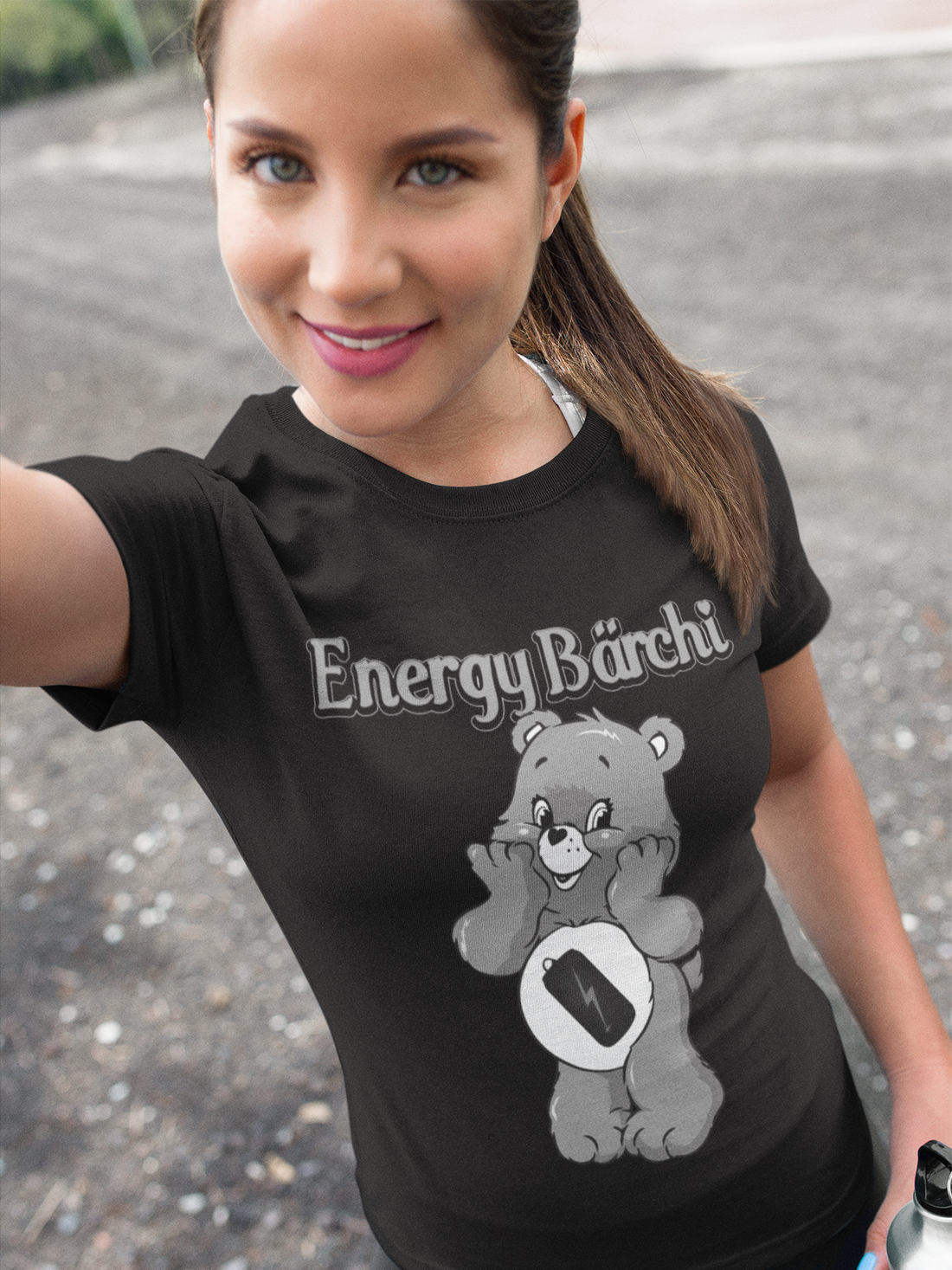 Energy Bärchi - Glücksbärchi - Damen Premium Bio T-Shirt