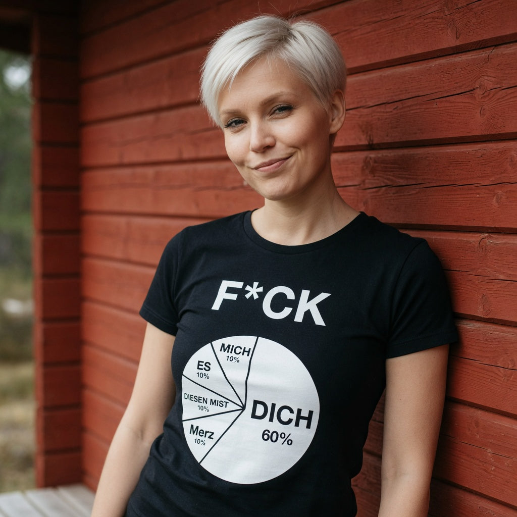 FICK DICH - Damen Premium Bio T-Shirt