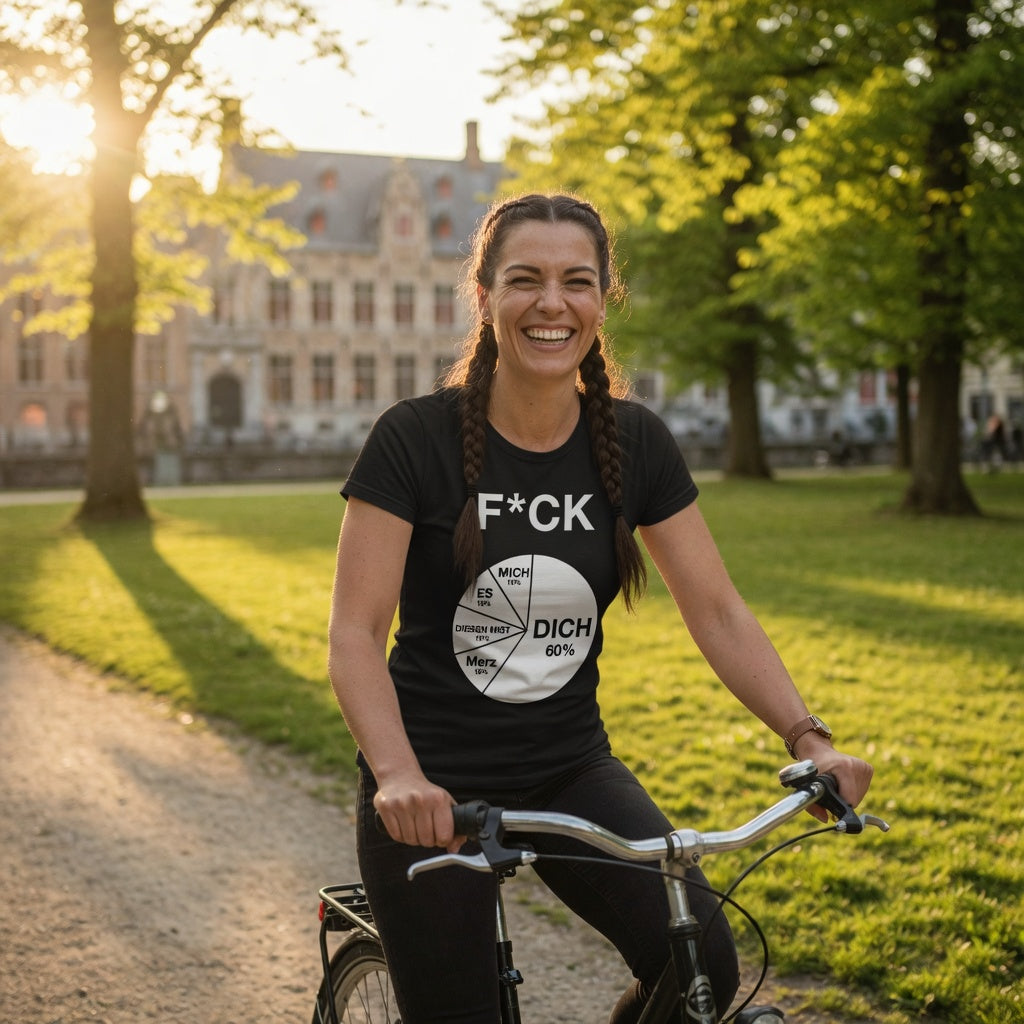 FICK DICH - Damen Premium Bio T-Shirt