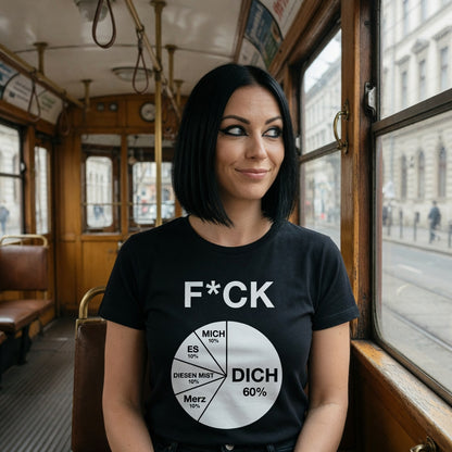 FICK DICH - Damen Premium Bio T-Shirt